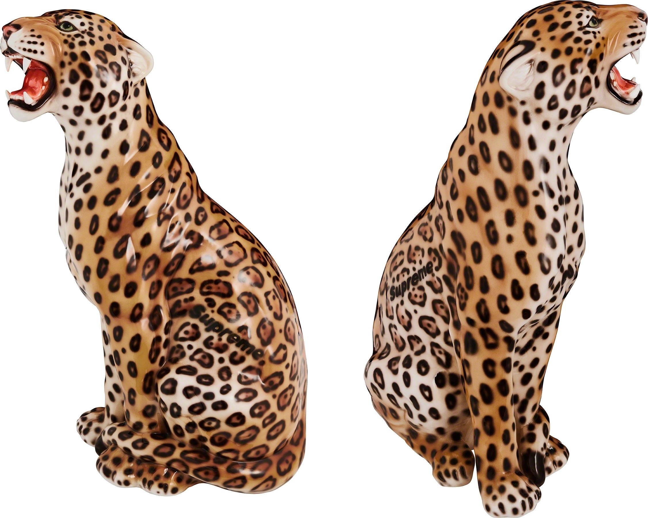 34" Porcelain Jaguar